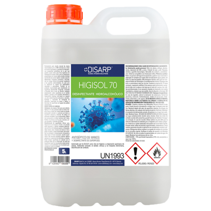 LIQUIDO DESINFECTANTE PARA PULVERIZAR