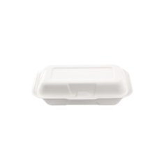 Envase de hot dog caña azúcar blanco 26 oz. (770 ml.) paq. 50 ud.