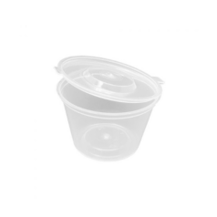 TARRINA BISAGRA CON TAPA 120cl Pack 100 ud